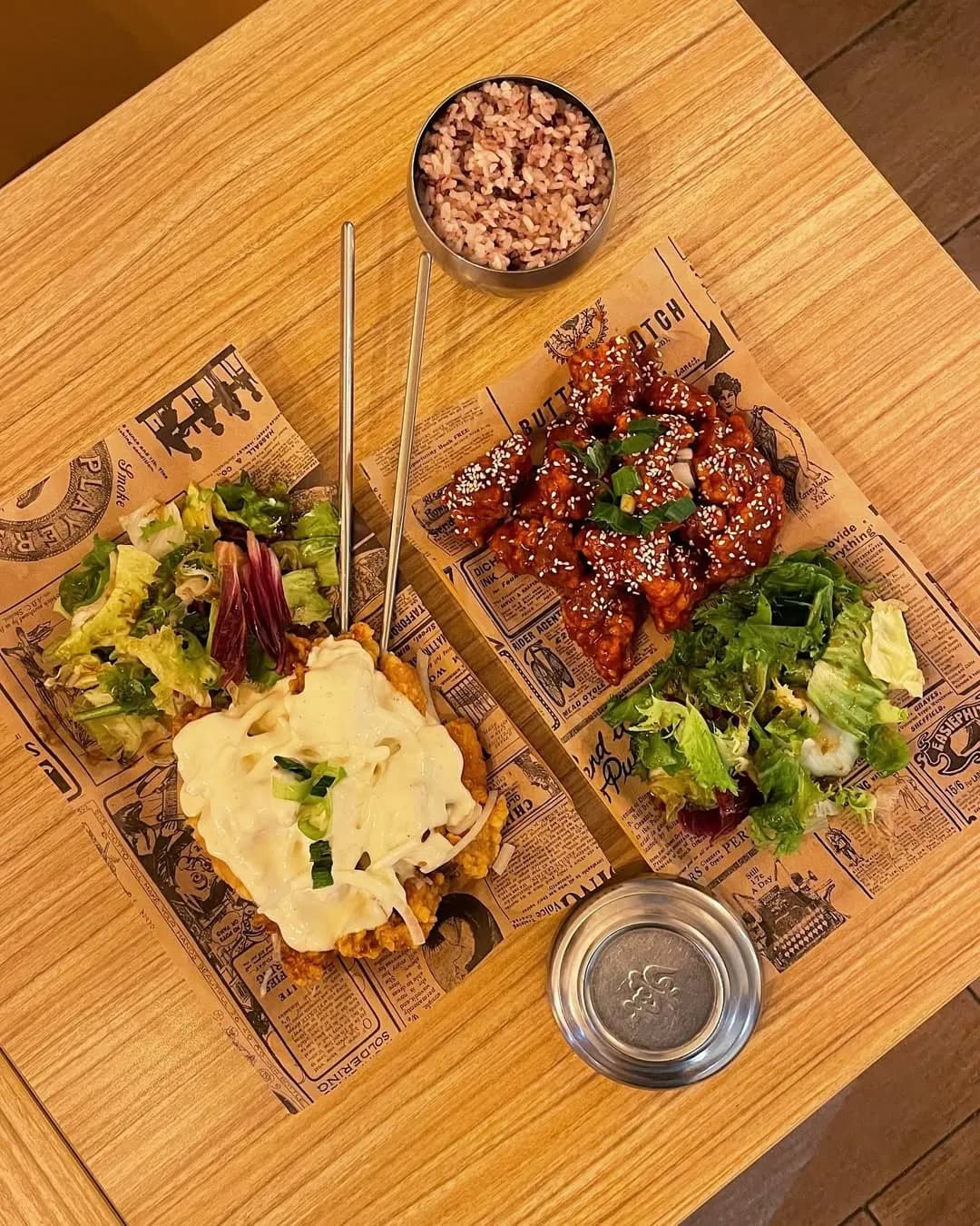 Korean Fried Chicken at Dolsot Paris 9e